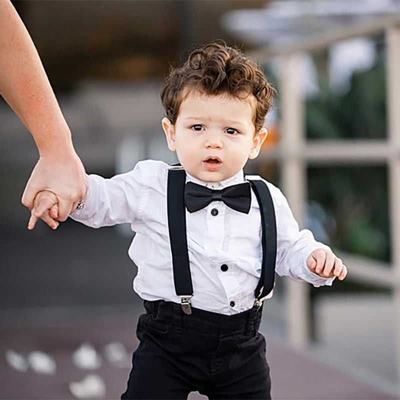 Suspenders Little Boy Outfit For Wedding Suspenders Infant Boy