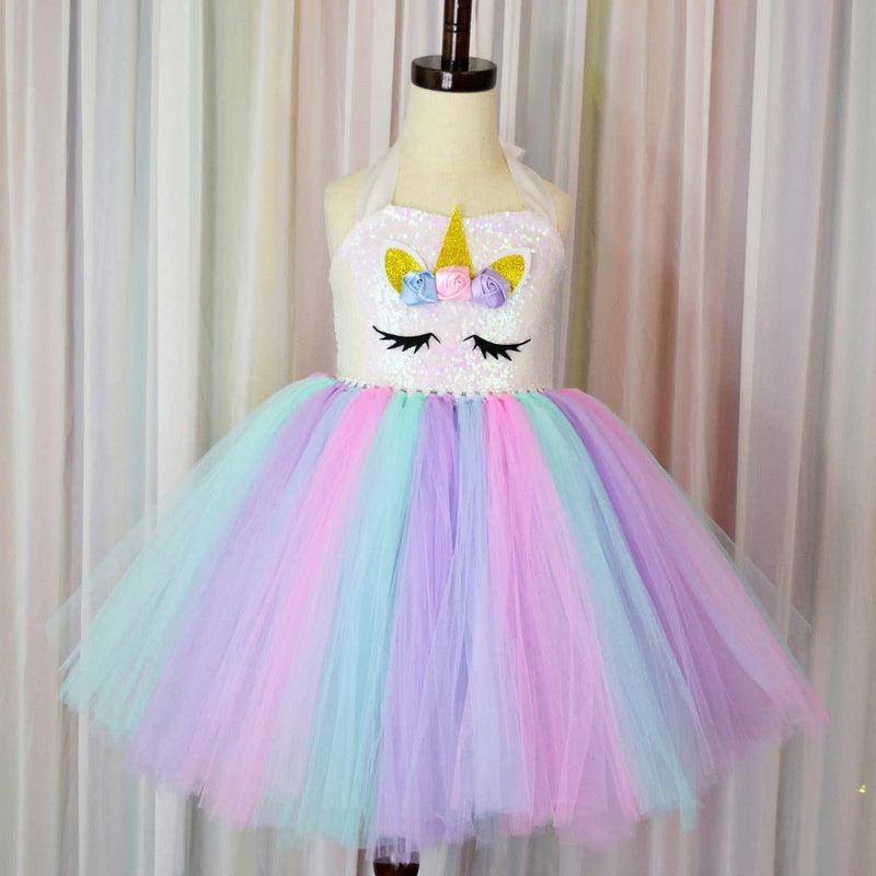 205 girls unicorn dreams dress set birthday dress up fancy dress