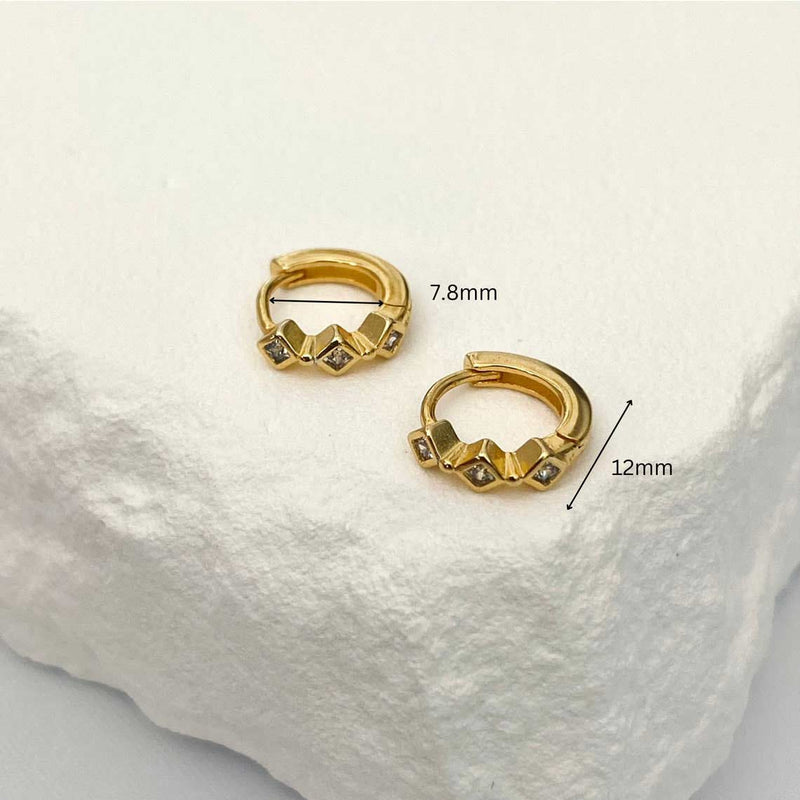 1361 gold huggie earring sets seconds earrings 925 sterling silver small stud 1361 jewellery sydney australia