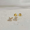 1361 gold huggie earring sets seconds earrings 925 sterling silver small stud 1361 jewellery sydney australia