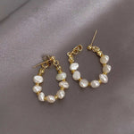 1365 pearl beaded drop earrings 1365 jewellery sydney australia