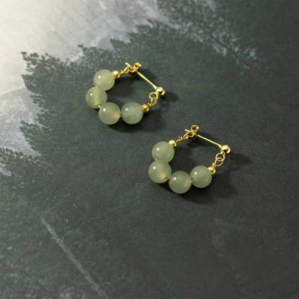 1366 jade drop earrings 1366 jewellery sydney australia