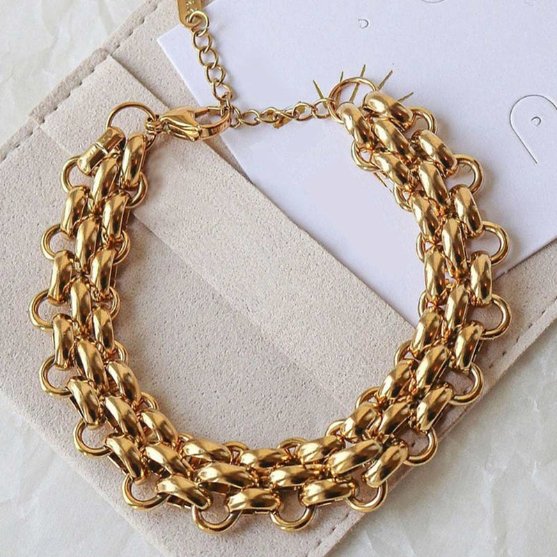 1367 chunky gold bracelet 1367 jewellery sydney australia