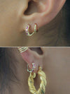 1369 small gold hoops 1369 jewellery sydney australia