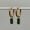 1373 emerald pendant earrings 1373 jewellery sydney australia