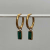 1373 emerald pendant earrings 1373 jewellery sydney australia