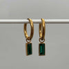 1373 emerald pendant earrings 1373 jewellery sydney australia