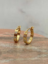 1382 north star huggie sleeper hook hoop earrings gift 1382 jewellery sydney australia