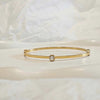 1386 gold solitaire diamond bangle bracelet 1386 jewellery sydney australia