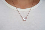 1389 mother of pearl butterfly necklace 1389 jewellery sydney australia