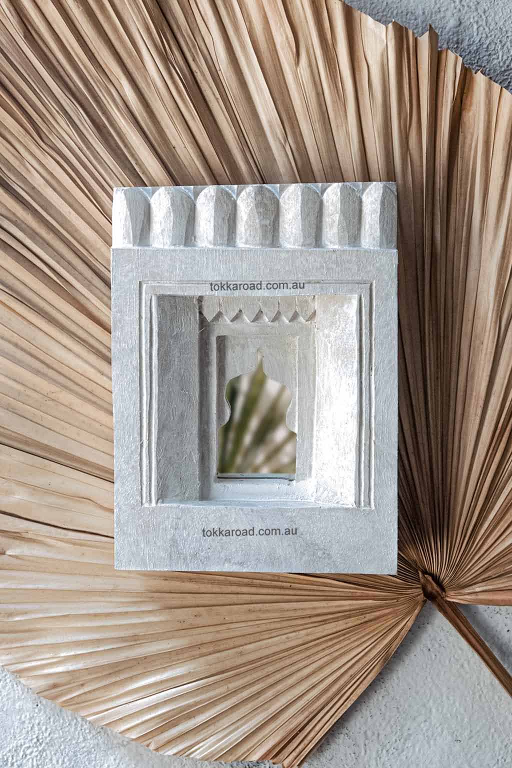 Vintage Indian Mirrors Small 1-0154