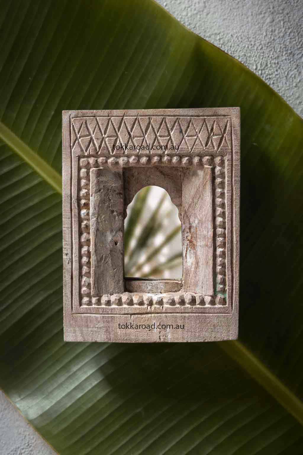 Vintage Indian Mirrors Small 1-0290