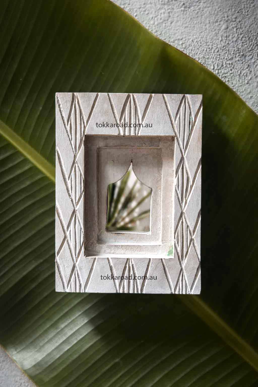 Vintage Indian Mirrors Small 1-0305