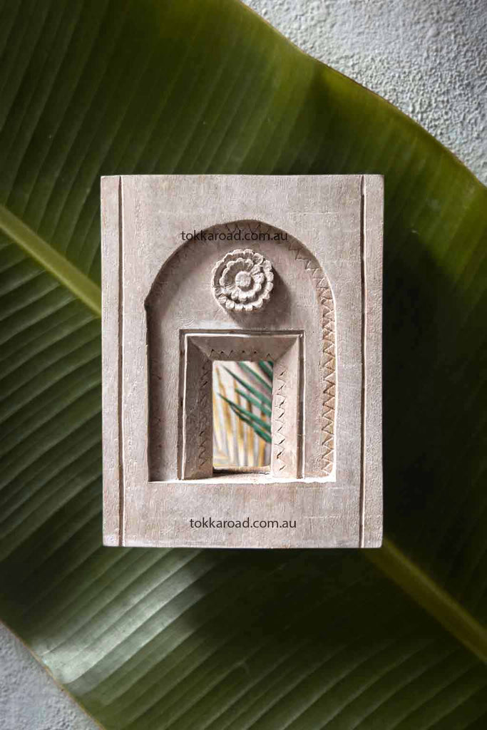 Indian Temple Mirrors Small 1-0317