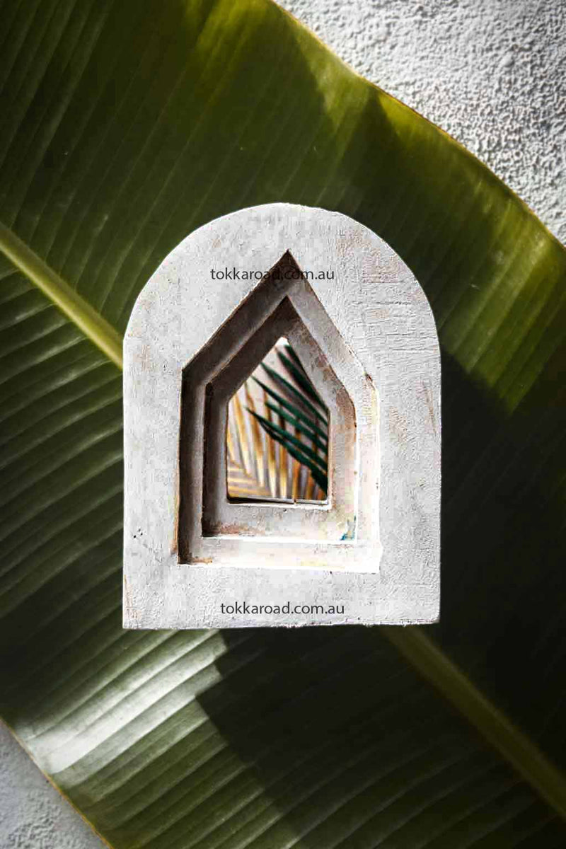 Indian Temple Mirrors Small 1-0347