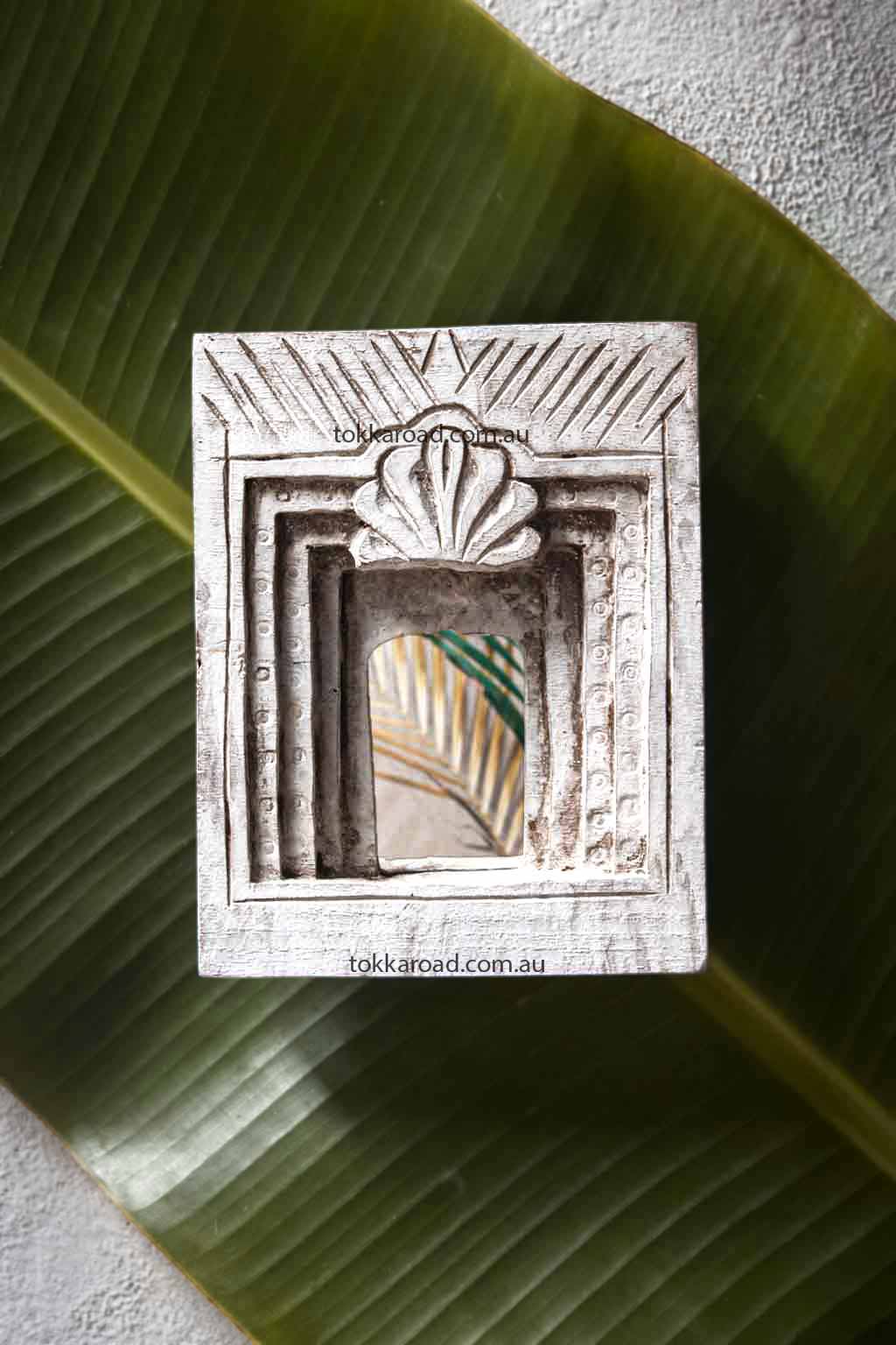 Vintage Indian Mirrors Small 1-0385