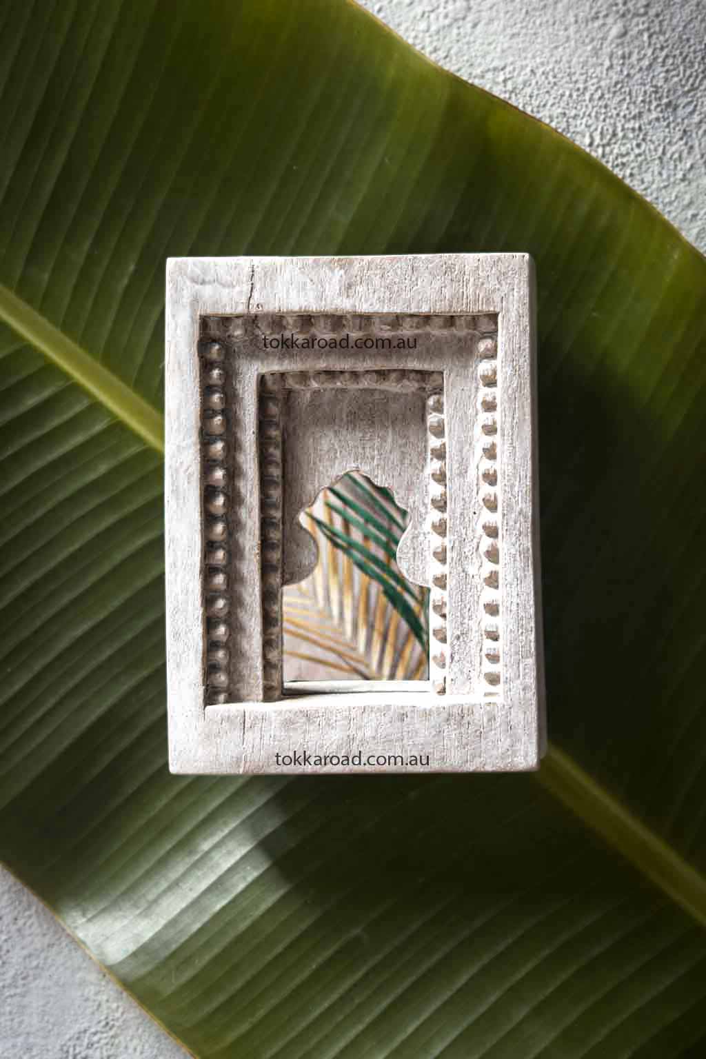 Vintage Indian Mirrors Small 1-0390