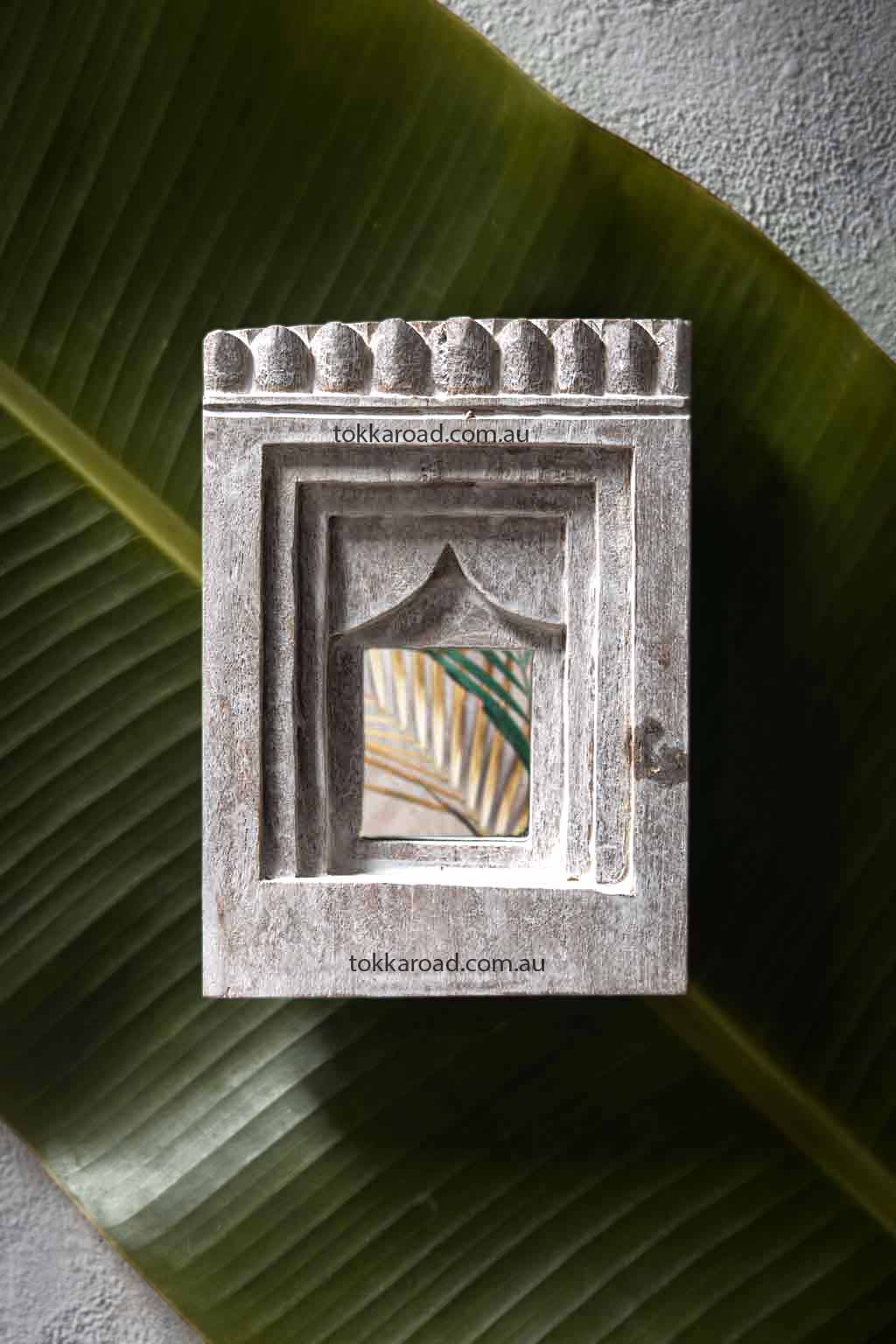 Vintage Indian Mirrors Small 1-0400