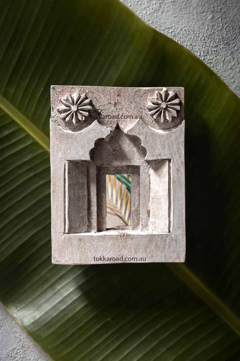 Indian Temple Mirrors Small 1-0402