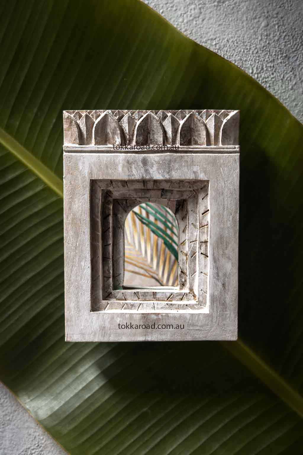 Vintage Indian Mirrors Small 1-0405