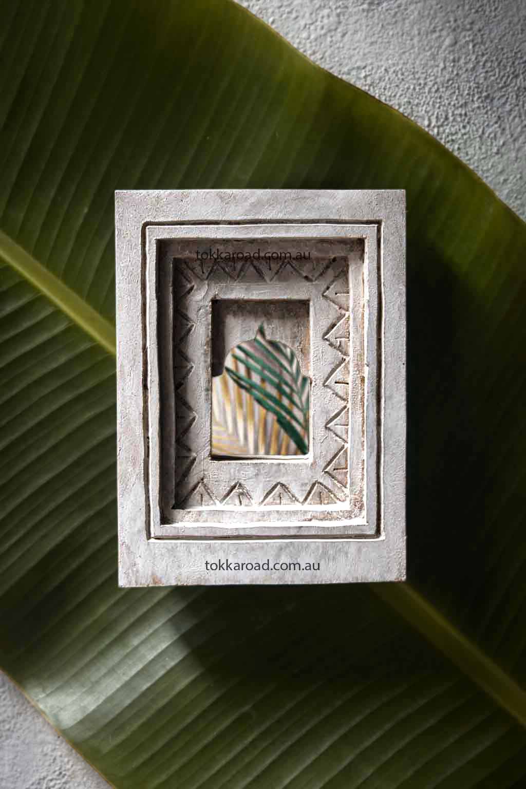 Indian Temple Mirrors Small 1-0407