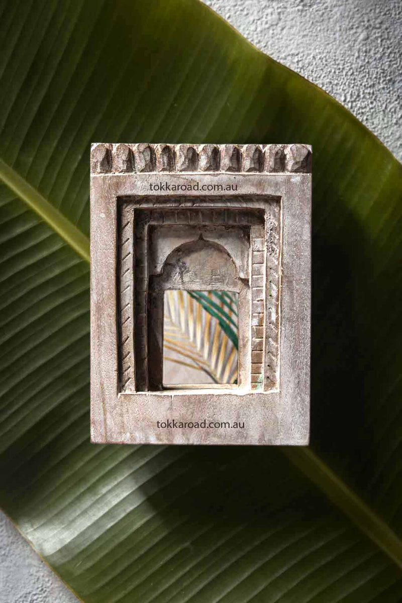 Indian Temple Mirrors Small 1-0417