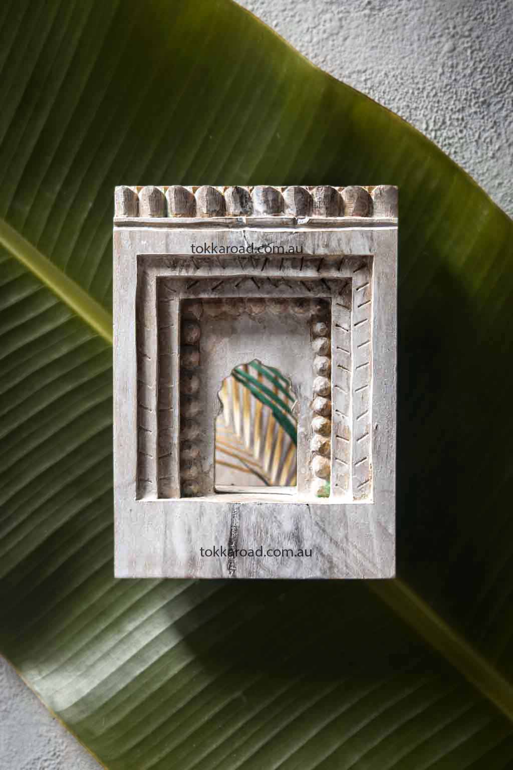 Vintage Indian Mirrors Small 1-0420