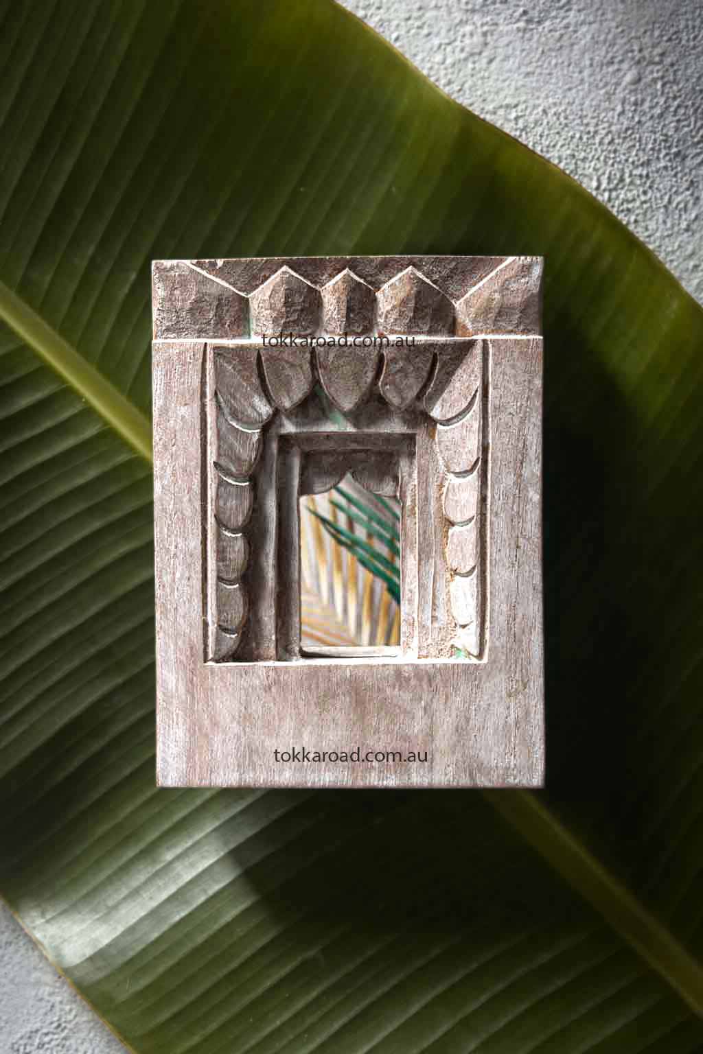 Indian Temple Mirrors Small 1-0422