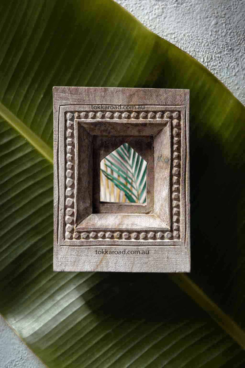 Vintage Indian Mirrors Small 1-0430