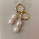 1156 pearl hoop earrings 1156 jewellery australia