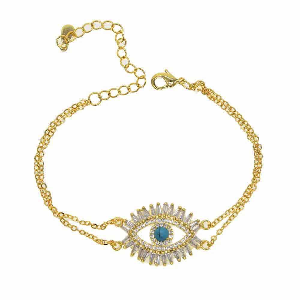 1195 crown evil eye bracelet 1195 jewellery sydney australia