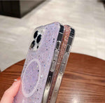 1224 glitter magnetic magsafe wireless cover for iphone 15 14 13 pro max glitter bling phone case 1224 phone case sydney australia