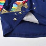 162 sequin reversible unicorn dress rainbow long sleeve unicorn dress 162 girls dress sydney australia