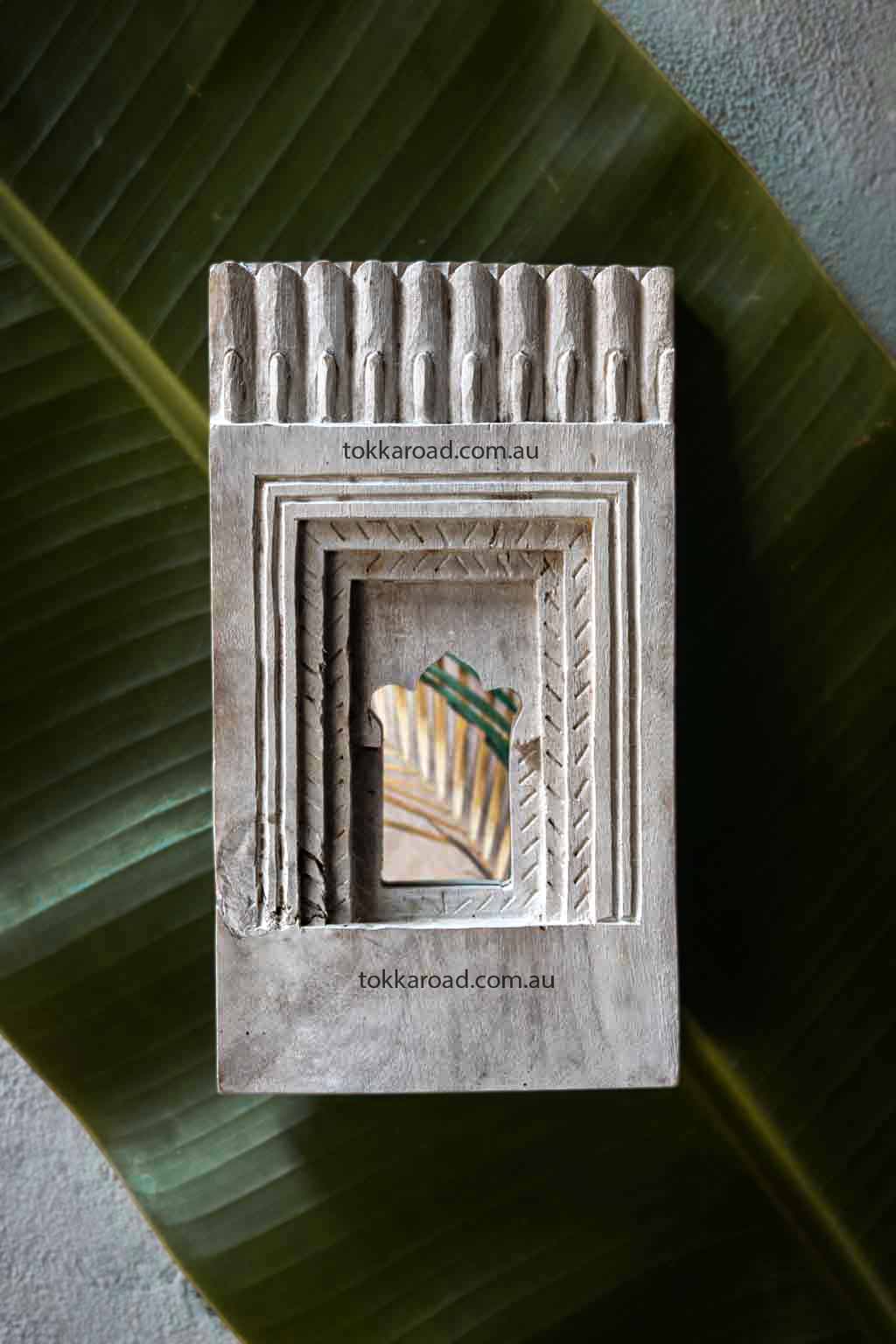 Vintage Indian Mirrors Long 2-0019