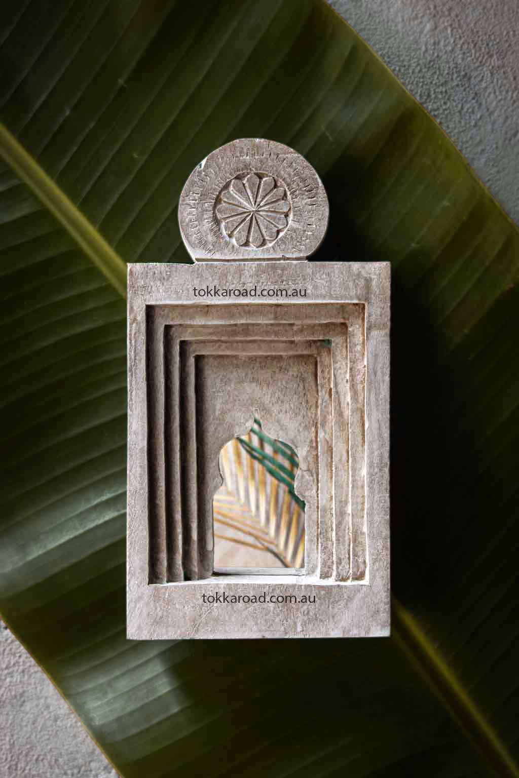 Vintage Indian Mirrors Long 2-0022