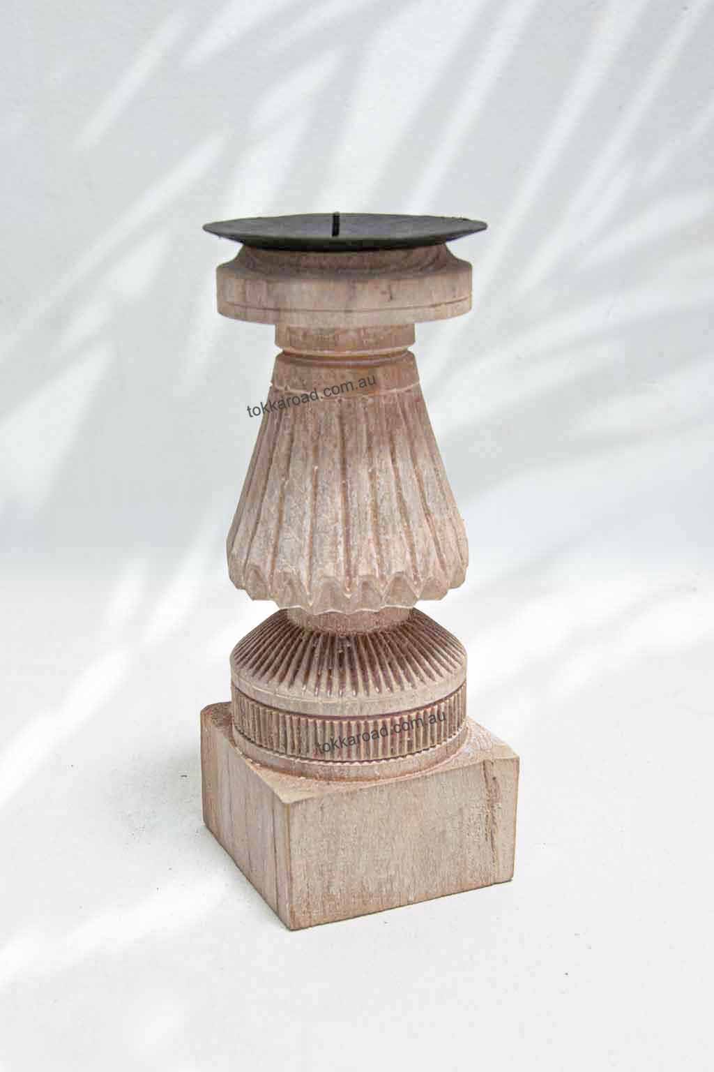 Indian Candle Holder Charpoy 21-0004