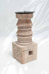 Indian Candle Holder Charpoy 21-0006-2