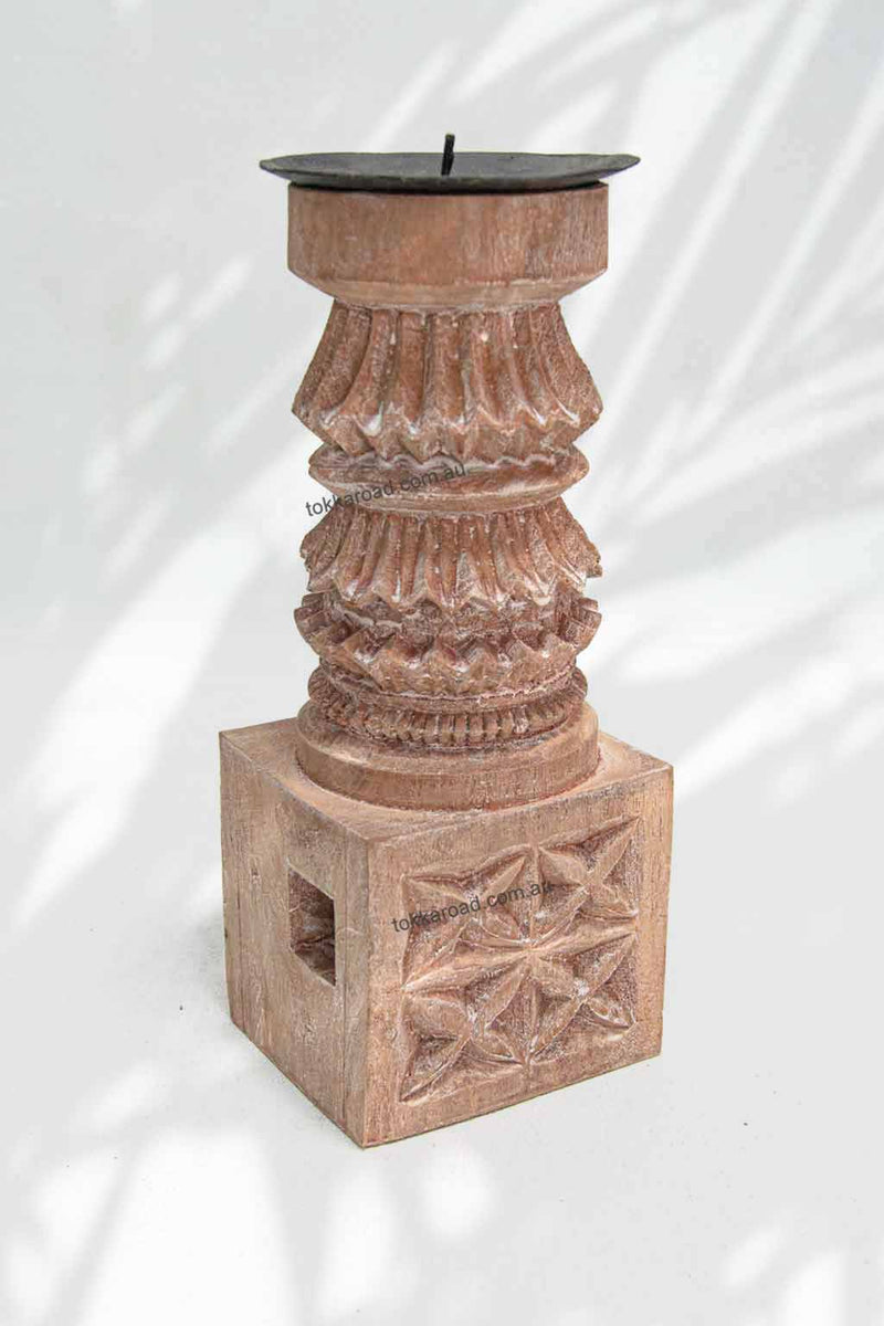 Indian Candle Holder Charpoy 21-0007-2