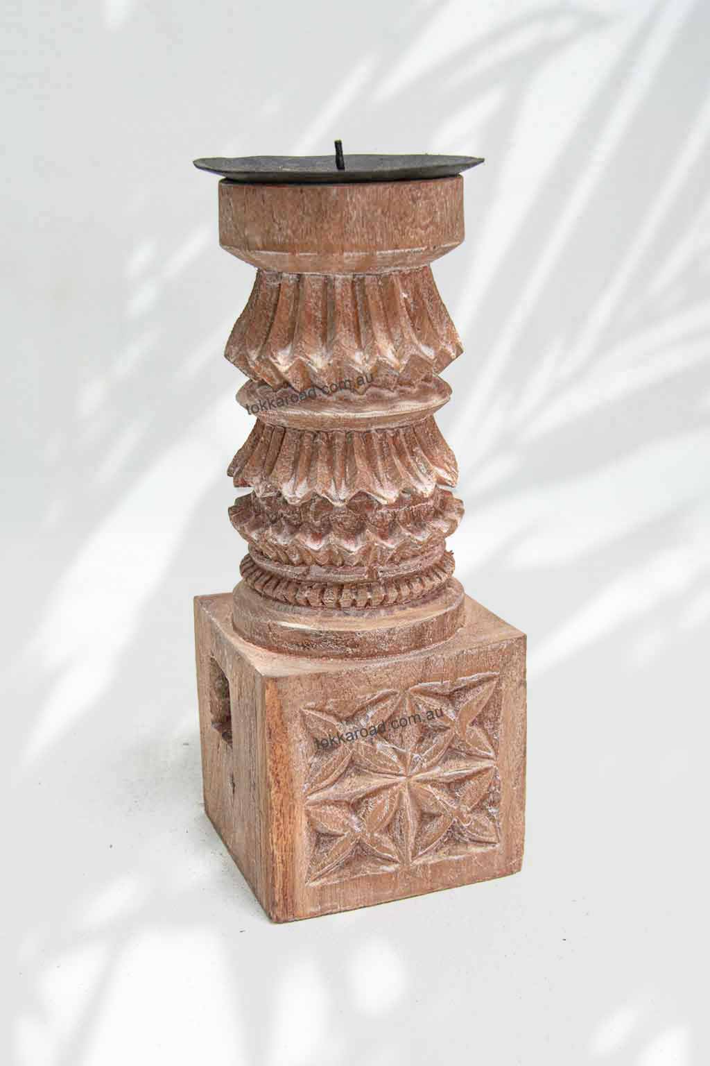 Indian Candle Holder Charpoy 21-0007