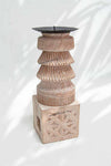 Indian Candle Holder Charpoy 21-0008