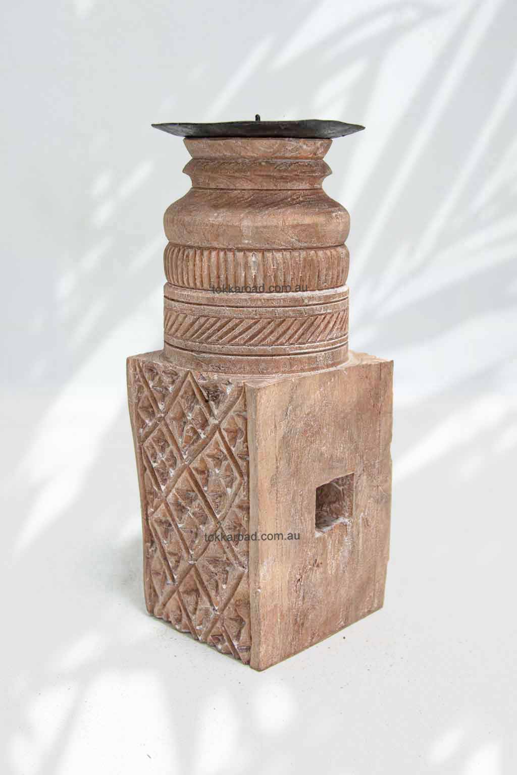 Indian Candle Holder Charpoy 21-0009