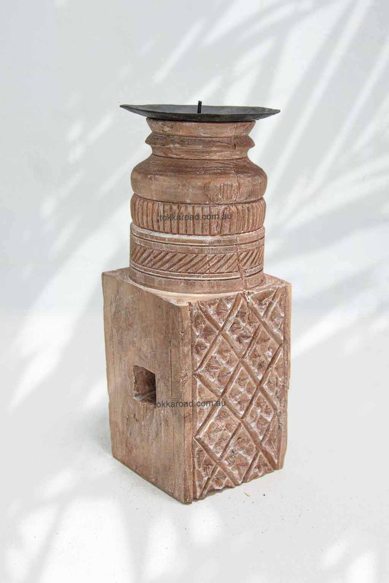 Indian Candle Holder Charpoy 21-0009-2-3