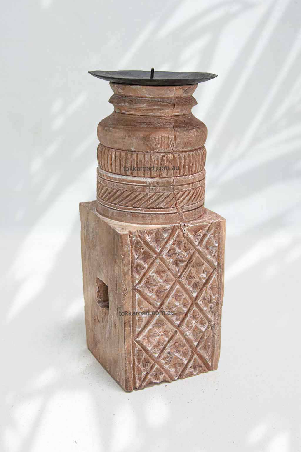 Indian Candle Holder Charpoy 21-0009