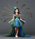 298 peacock party dress girl ball gown flower party tulle dress halloween dress 298 girls costume sydney australia