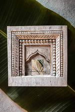Vintage Temple Mirrors Square 3-0014