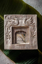 Indian Temple Mirrors Square 3-0015