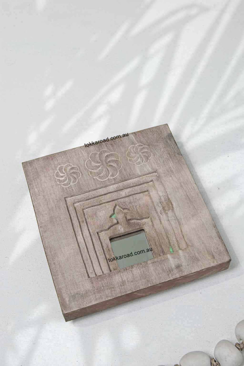 Vintage Temple Mirrors Square 3-0019-2