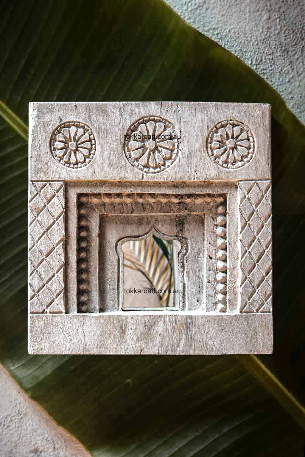 Vintage Temple Mirrors Square 3-0024