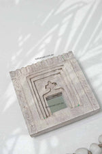 Vintage Indian Mirrors Square 3-0033-2