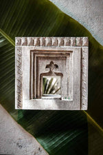 Vintage Indian Mirrors Square 3-0033